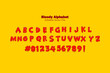 © yogisnanda - Bloody melted font for halloween. Dripping font vector. Scary font vector.
