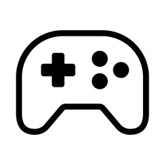 Poster - Game console icon symbol signs for apps and websites with transparent background PNG