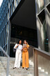 © Nuria Seguí/Stocksy - Female Entrepreneurs Outside