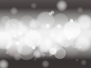 ball bokeh (monochrome)