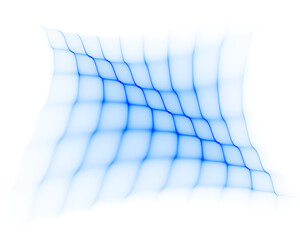 abstract blue transparent grid element dor your design	
