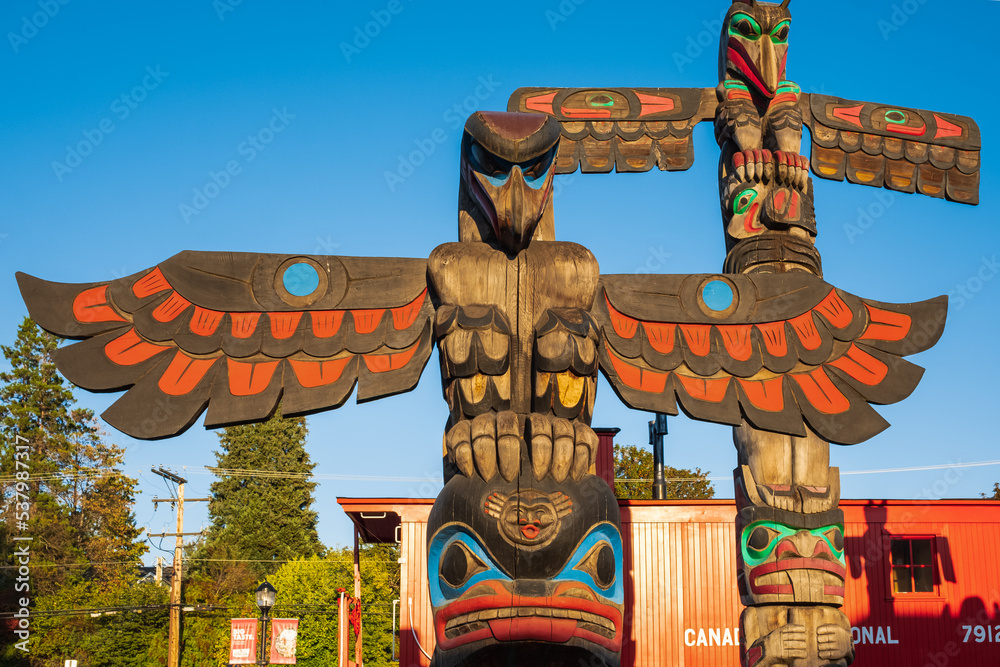 Totem poles トーテム ポール 神話 50s Totem pole The NOON