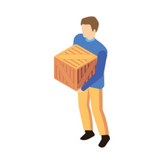 Canvas Print - Delivery Logistics Icon