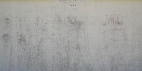 grey background plastered cement dirty and marked gray wall worn by time in header web panorama