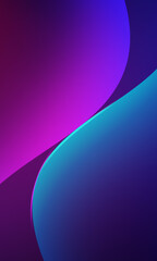 Poster - Abstract Ultraviolet purple and blue shapes futuristic wallpaper design. elegant vertical backdrop design in multi color