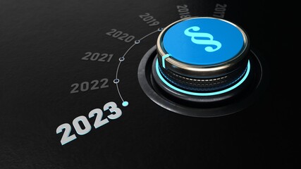 Wall Mural - Control Knob Paragraph 2023
