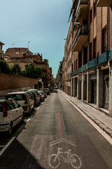 Naklejka na meble Street in Barcelona