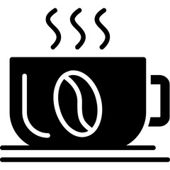 Sticker - Hot Coffee Icon