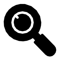 Wall Mural - Magnifier Vector Icon