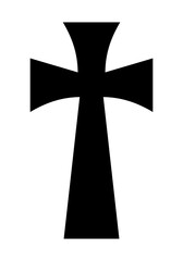 Wall Mural - Simple Christian Cross PNG Image