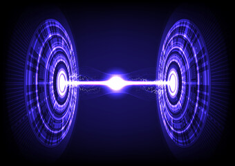 Poster - Tech power background