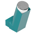 3d rendering illustration of a MDI metered dose inhaler
