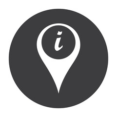 Poster - information location icon