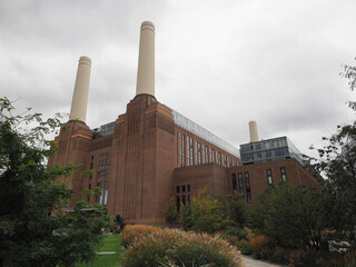 Canvas Print - Battersea Power Station in London