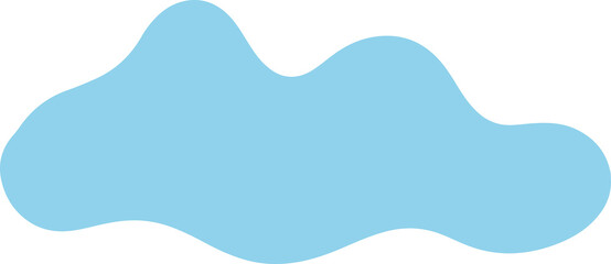 Poster - Cute cloud Illustration for design element
