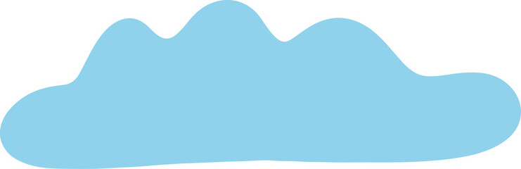 Poster - Cute cloud Illustration for design element