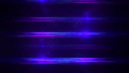 Poster - Wall flickering lights. Computer generated 3d render
