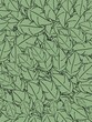 © mansum008 - green leaf pattern pattern background