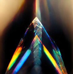 Crystal prism diamond background overlay digital art reflection refraction closeup
macro gem glass transparent colorful vibrant jewel fractal abstract details
light spectrum shards illustration wallpa