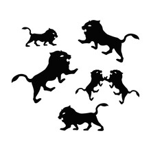 Lions Logo Animal Vector Logo 