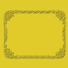 Frame, in the style of an ornament, Vector illustration eps 10, Art.