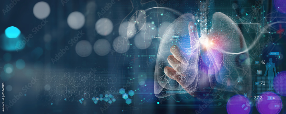 Medical technology diagnostics concept.Medicine doctor and stethoscope ...