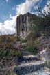 Climb to Hierve el Agua Petrified Falls at Oaxaca, Mexico
