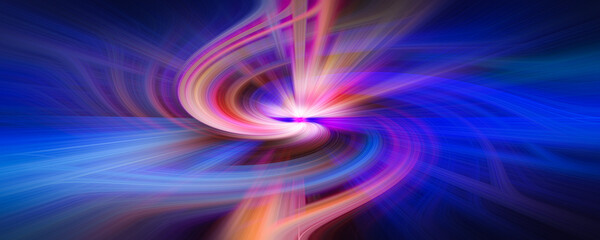 Abstract whirl motion spin wave shape background