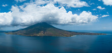 Clouds Gather Above The Active Volcano Of Iliape In The Lesser Sunda Islands Of Indonesia. This Stratovolcano Lies Between Flores And Alor.