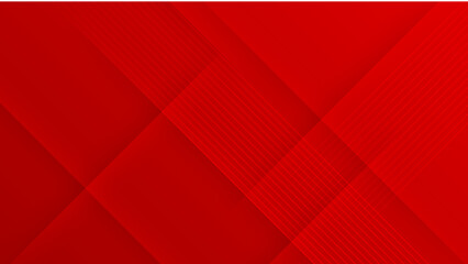 Poster - abstract red background minimal, abstract creative overlap digital background, modern landing page concept vector.