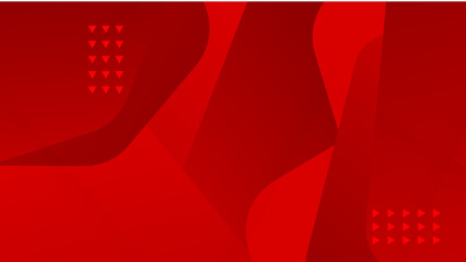 Poster - abstract red background minimal, abstract creative overlap digital background, modern landing page concept vector.