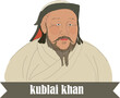Kublai Khan was a Mongolian general and statesman who was the grandson and greatest successor of Genghis Khan.