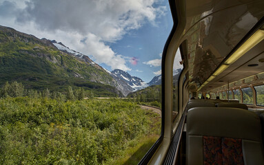 Wall Mural - Alaska Railroad