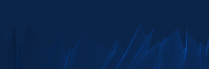 abstract blue background with lines