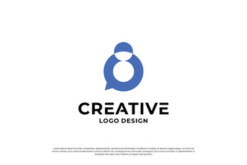 Creative letter O logo design template. Initial letters O logo vector.