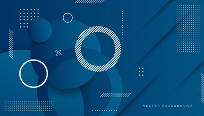 Poster - Modern abstract geometric blue gradient background,futuristic,memphis background,bussiness background