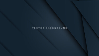 Modern dynamic dark blue gradient overlap background