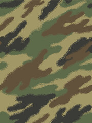 Wall Mural - Military camouflage vector background, Camouflage background. Seamless pattern vector.