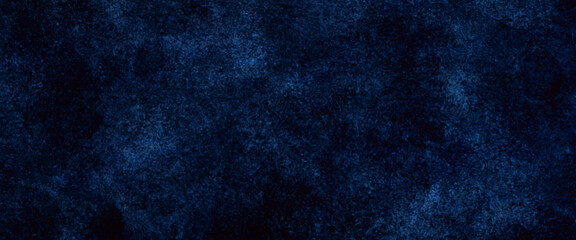 Wall Mural - dark blue rough grainy stone or concrete wall texture background, blue and black background texture,