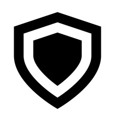 Sticker - Shield Vector Icon