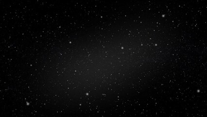 Wall Mural - Star field background with white glowing light, 4K flying stars in outer space, astronomy sci-fi background