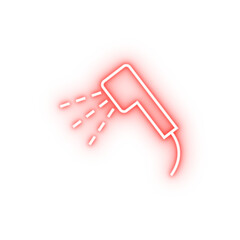 Poster - shower neon icon