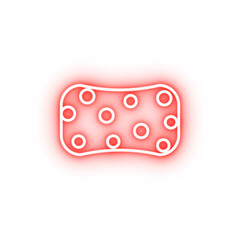Poster - bast neon icon