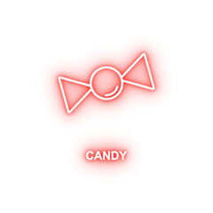 Poster - candy neon icon