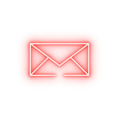 Poster - email neon icon