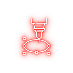 Poster - Artificial neon icon