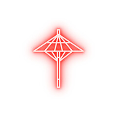Poster - Japan wagasa neon icon