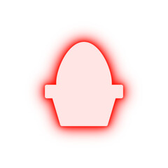 Poster - Egg farm neon icon