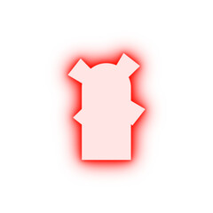 Poster - Mill farm neon icon