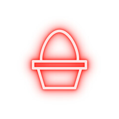 Poster - Egg farm neon icon